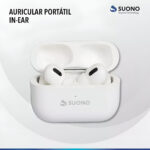 Auriculares Inalámbricos Suono In Ear Bluetooth Estuche