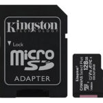 Tarjeta de memoria 128GB Kingston con adaptador