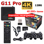 Consola Retro + TV Box Game Box G11 PRO 128GB 40.000 Juegos